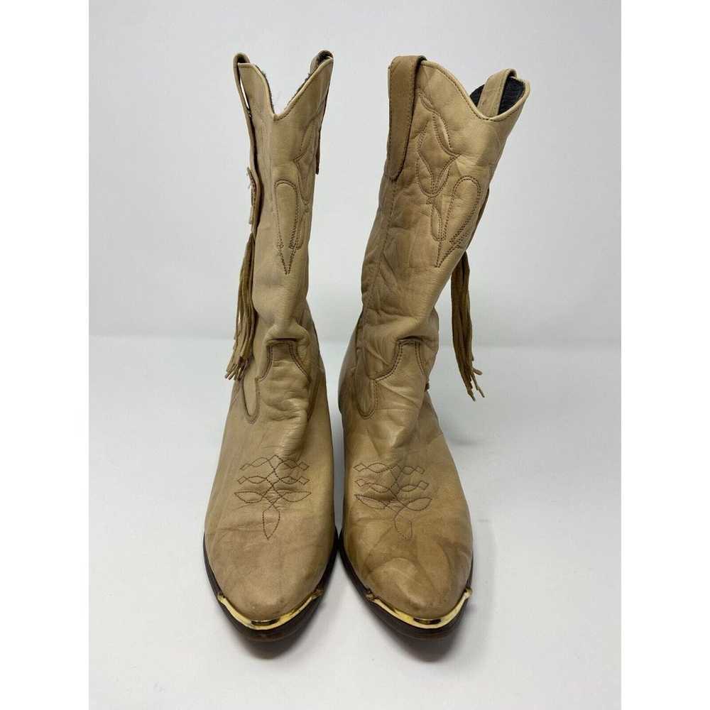 Laredo Vintage Cowboy Boots Womens size 6 M Leath… - image 5