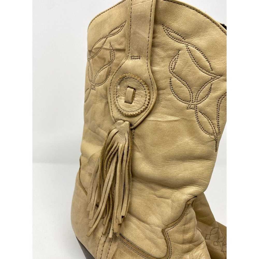 Laredo Vintage Cowboy Boots Womens size 6 M Leath… - image 9