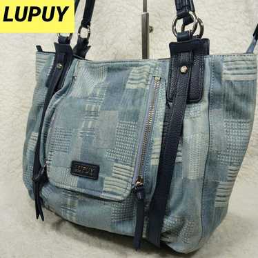 LUPUY Denim Tote Bag - A4 size compatible - image 1