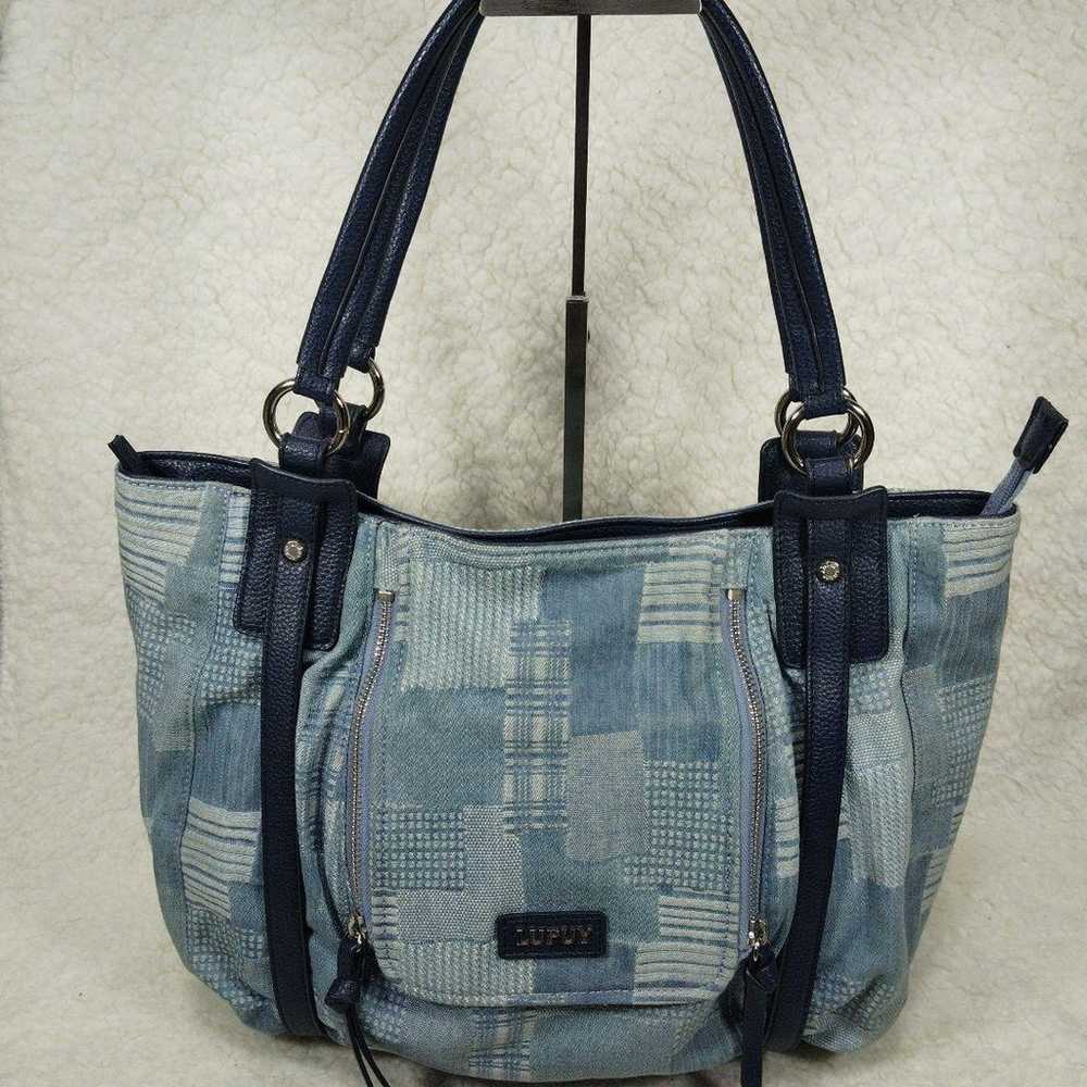 LUPUY Denim Tote Bag - A4 size compatible - image 2