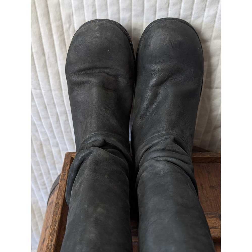 Keen Akita Black Slouch Boots Women’s Size 9.5, E… - image 4