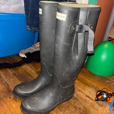 Hunter boots size 8