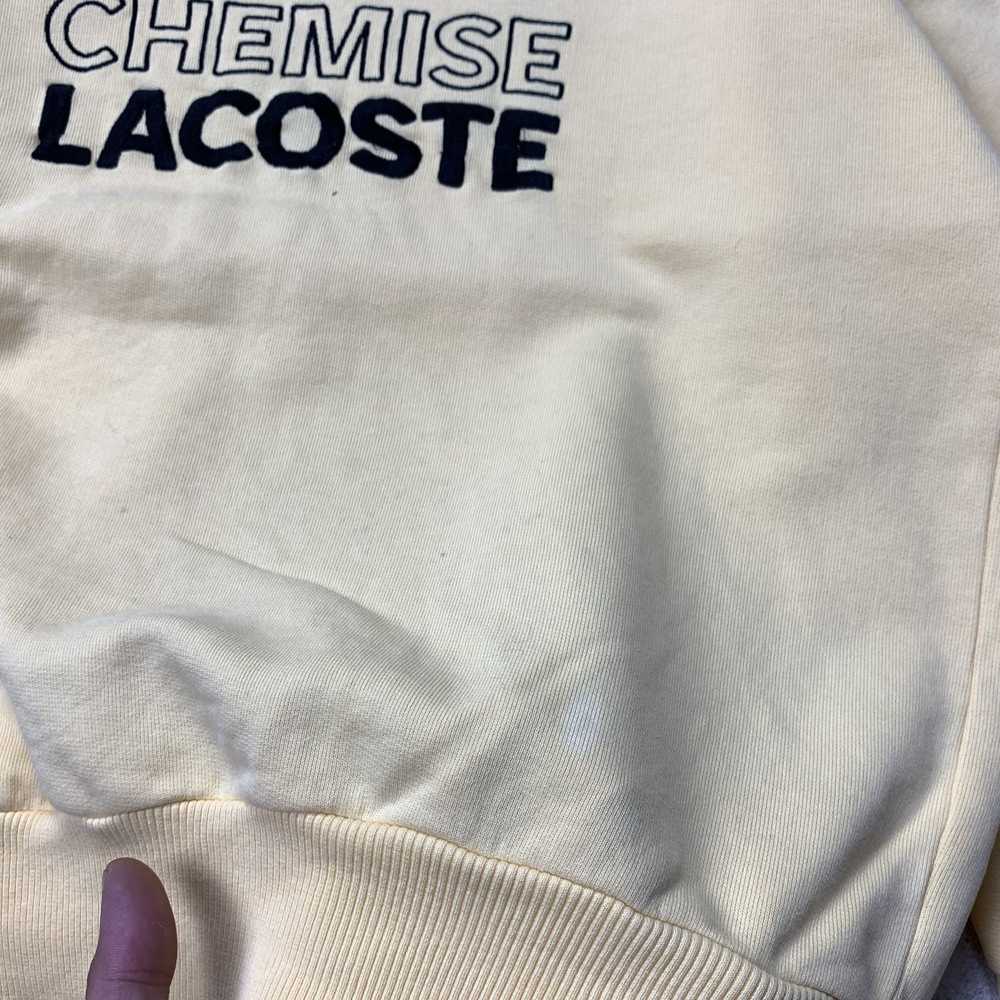 Lacoste × Vintage Vintage La Chemise Lacoste Swea… - image 3