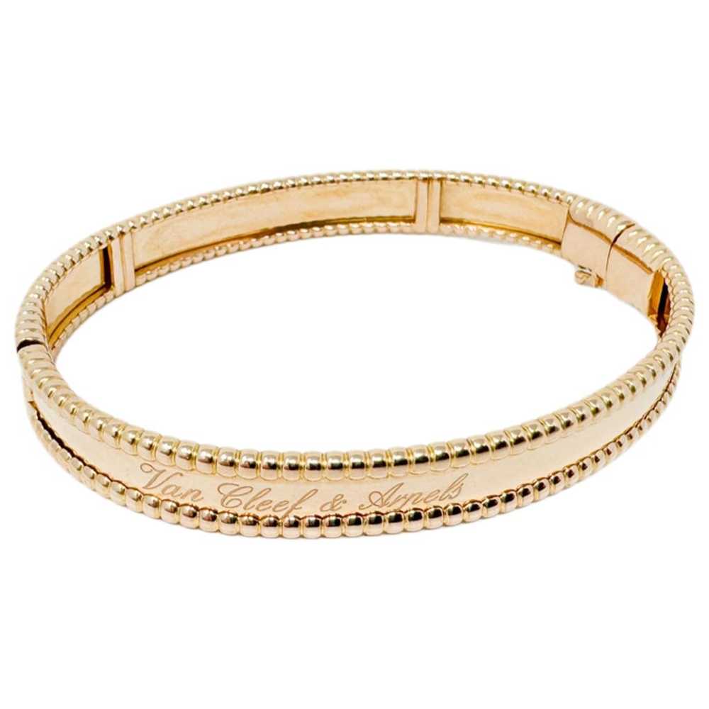 Van Cleef & Arpels Perlée pink gold bracelet - image 1