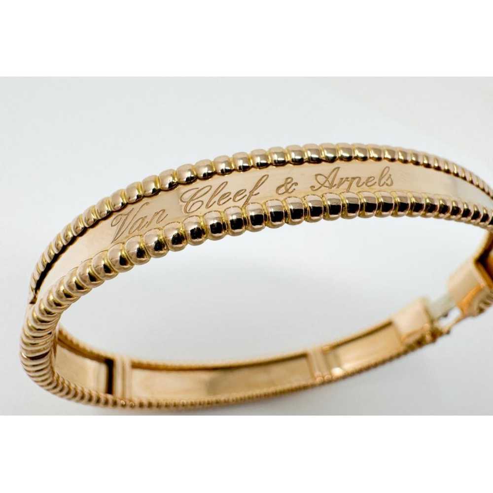 Van Cleef & Arpels Perlée pink gold bracelet - image 6