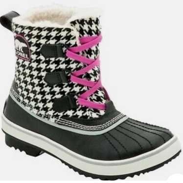 SOREL HOUNDSTOOTH WATERPROOF BOOTS W7 - image 1