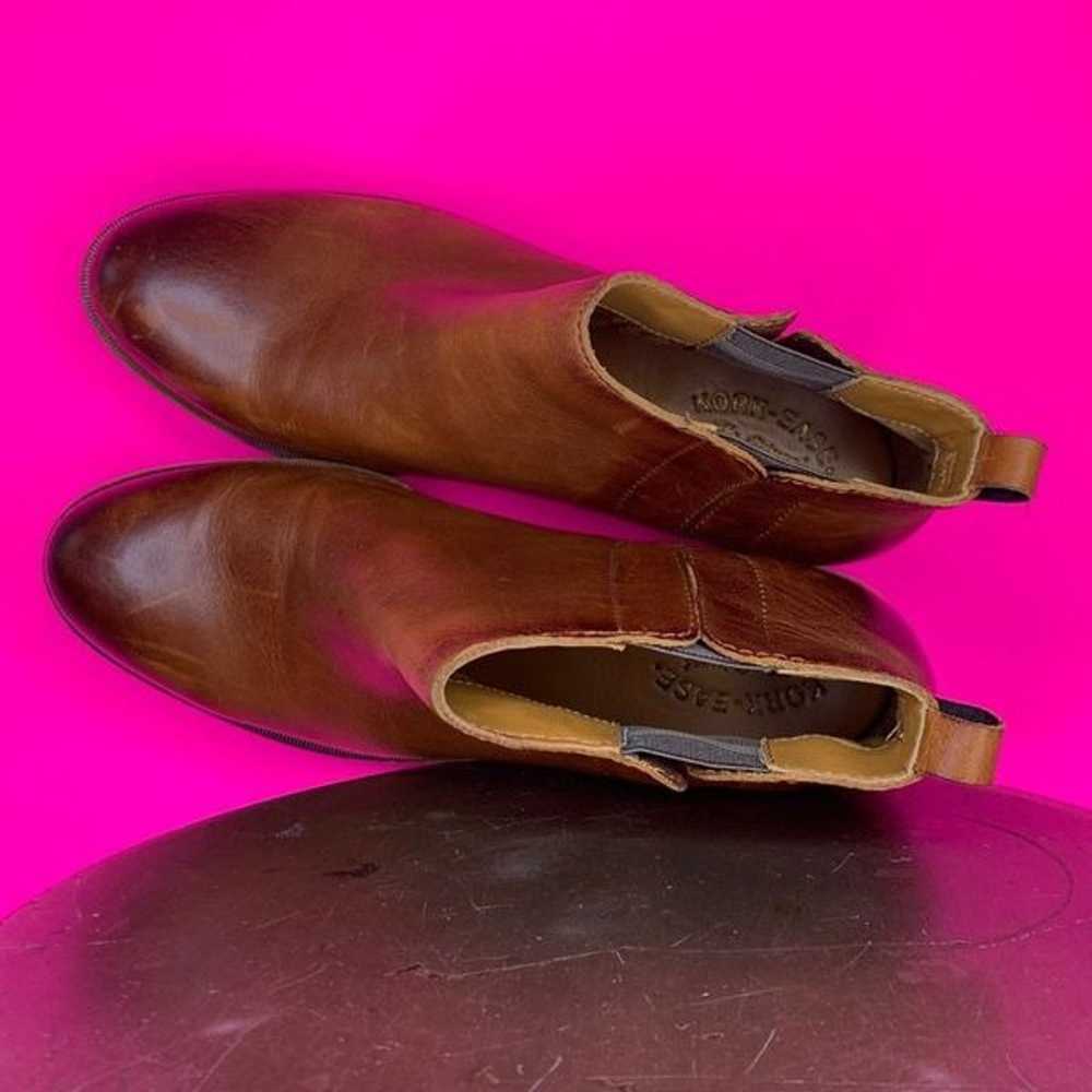 Kork-Ease Velma Brown Leather Chelsea Bootie Sz 9… - image 6