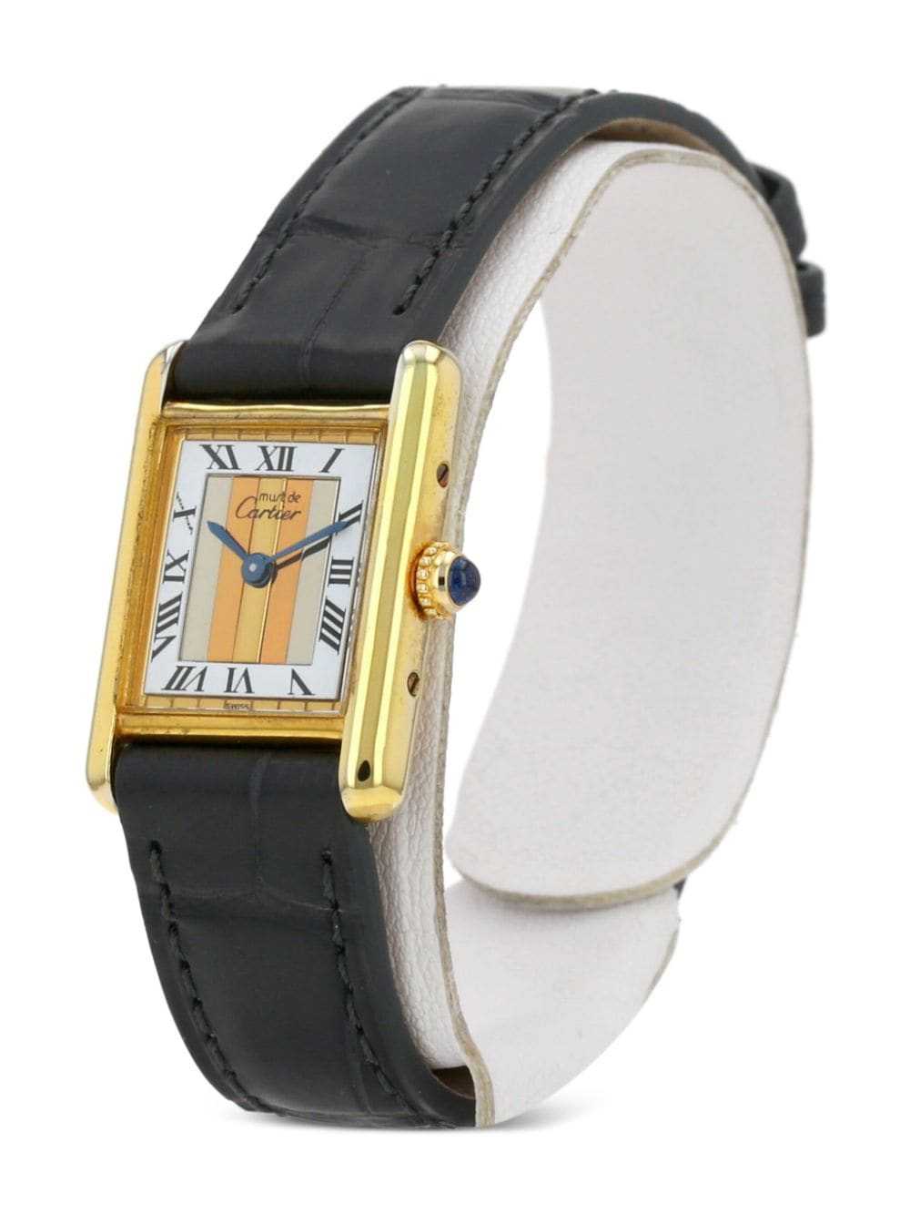 Cartier 1990 pre-owned Tank Must 28mm - White - image 4