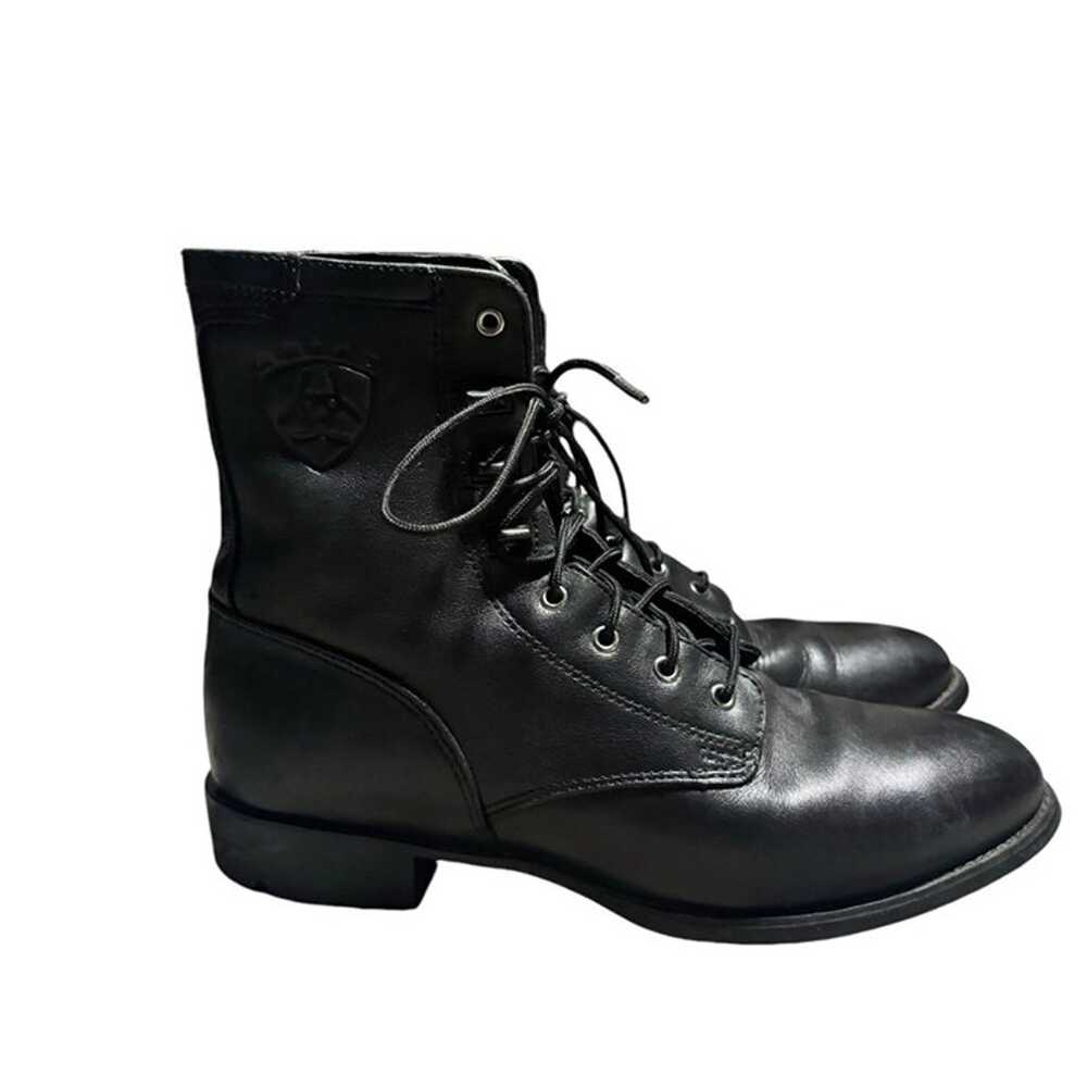 Ariat Heritage Leather Lace Up Boots Women's West… - image 2