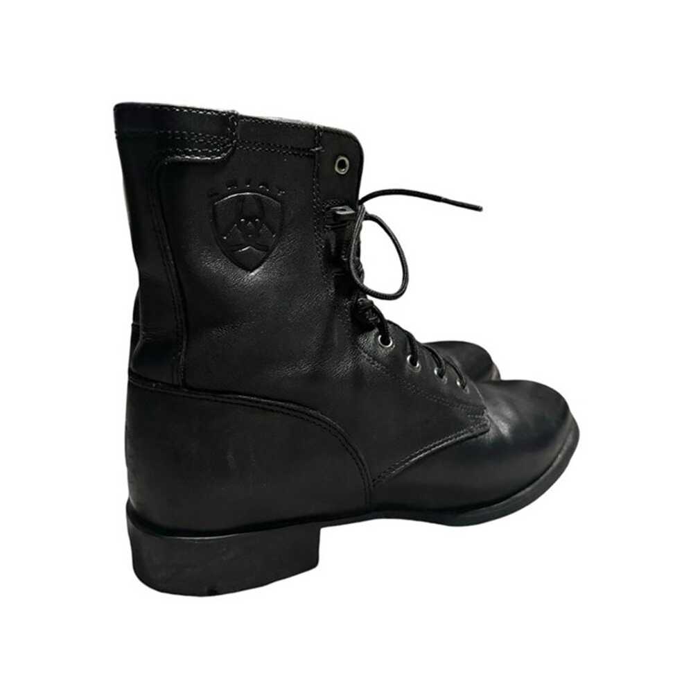 Ariat Heritage Leather Lace Up Boots Women's West… - image 3