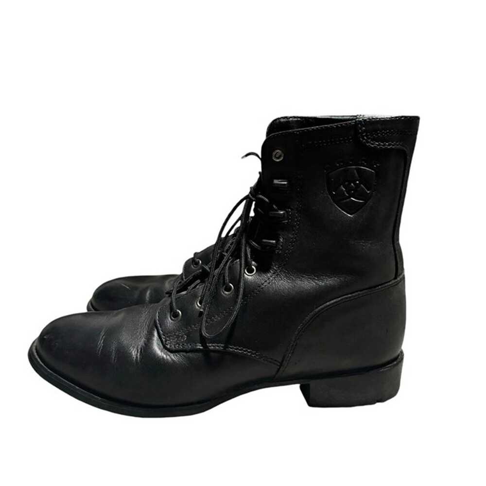 Ariat Heritage Leather Lace Up Boots Women's West… - image 5