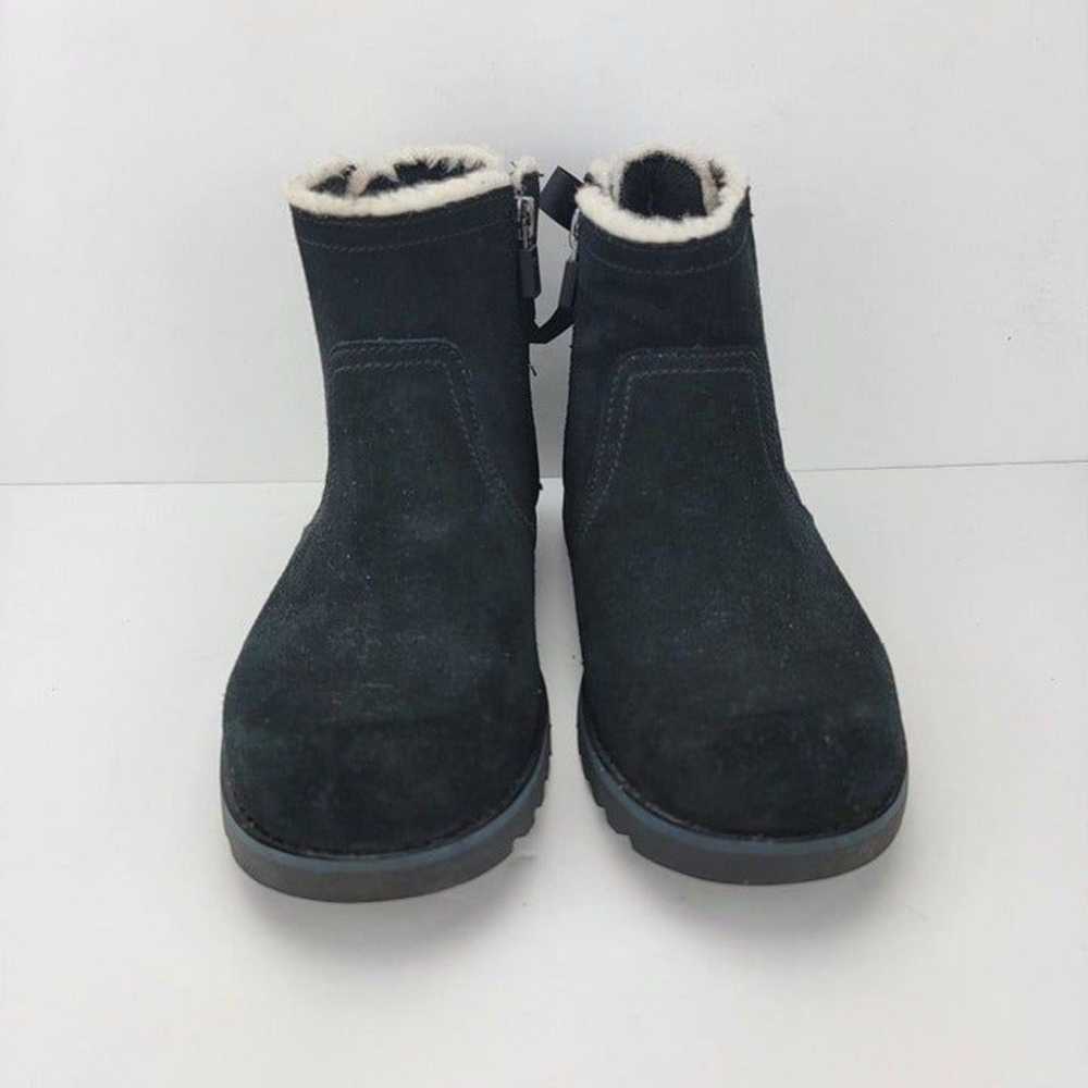 UGG Wms 5 Kids 4 Black Bows Zipper Cecily Leather… - image 2