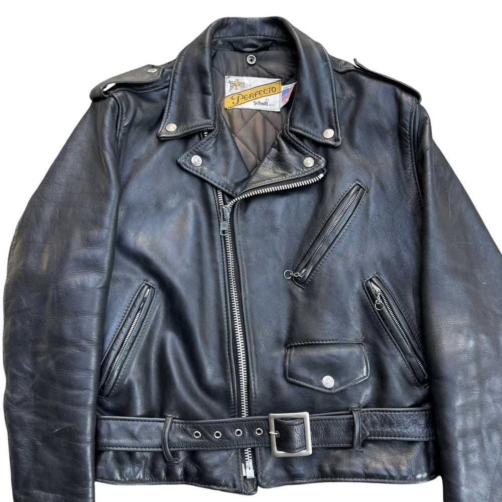 Schott Vintage Schott Perfecto 618 Leather Jacket - image 2