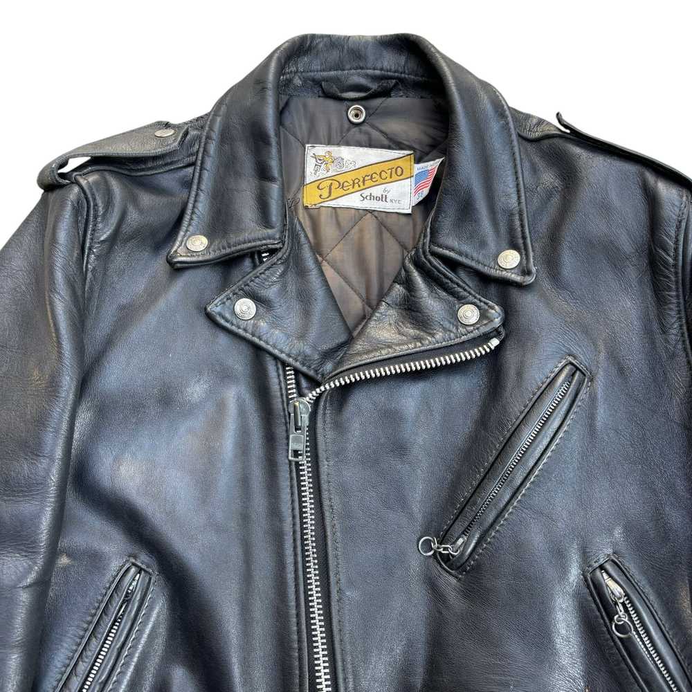 Schott Vintage Schott Perfecto 618 Leather Jacket - image 3