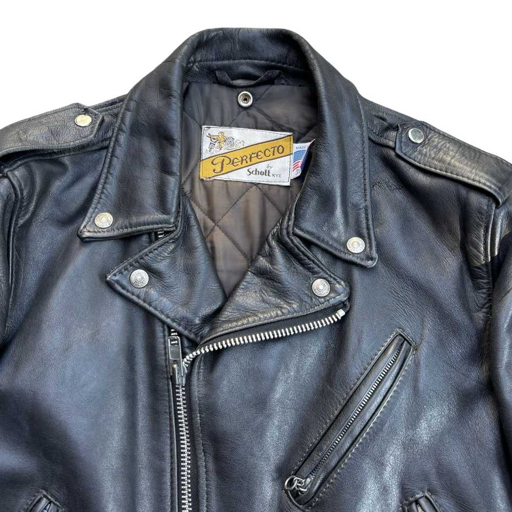 Schott Vintage Schott Perfecto 618 Leather Jacket - image 4