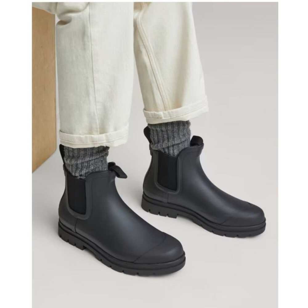 Everlane Black The Rain Boot NEW Women size 10 - image 1