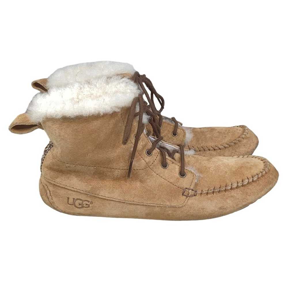 UGG Women’s Chickaree Brown Suede Shearling Lined… - image 1