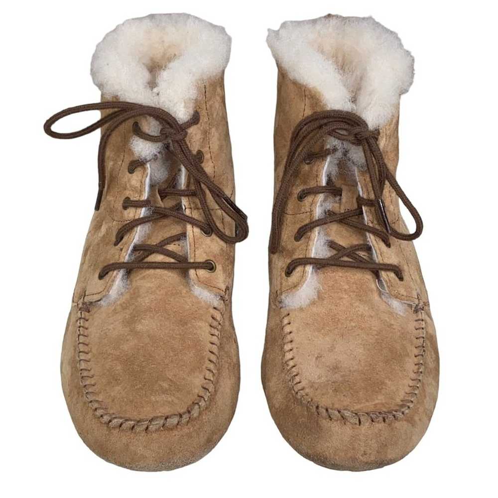 UGG Women’s Chickaree Brown Suede Shearling Lined… - image 5