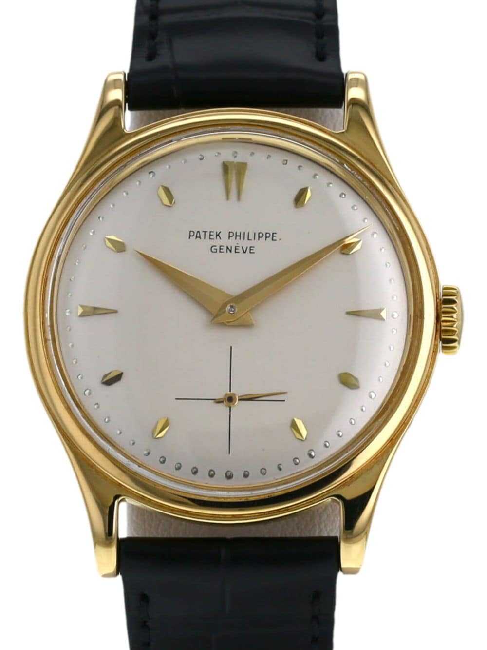 Patek Philippe 1955 pre-owned Calatrava 35mm - Wh… - image 2