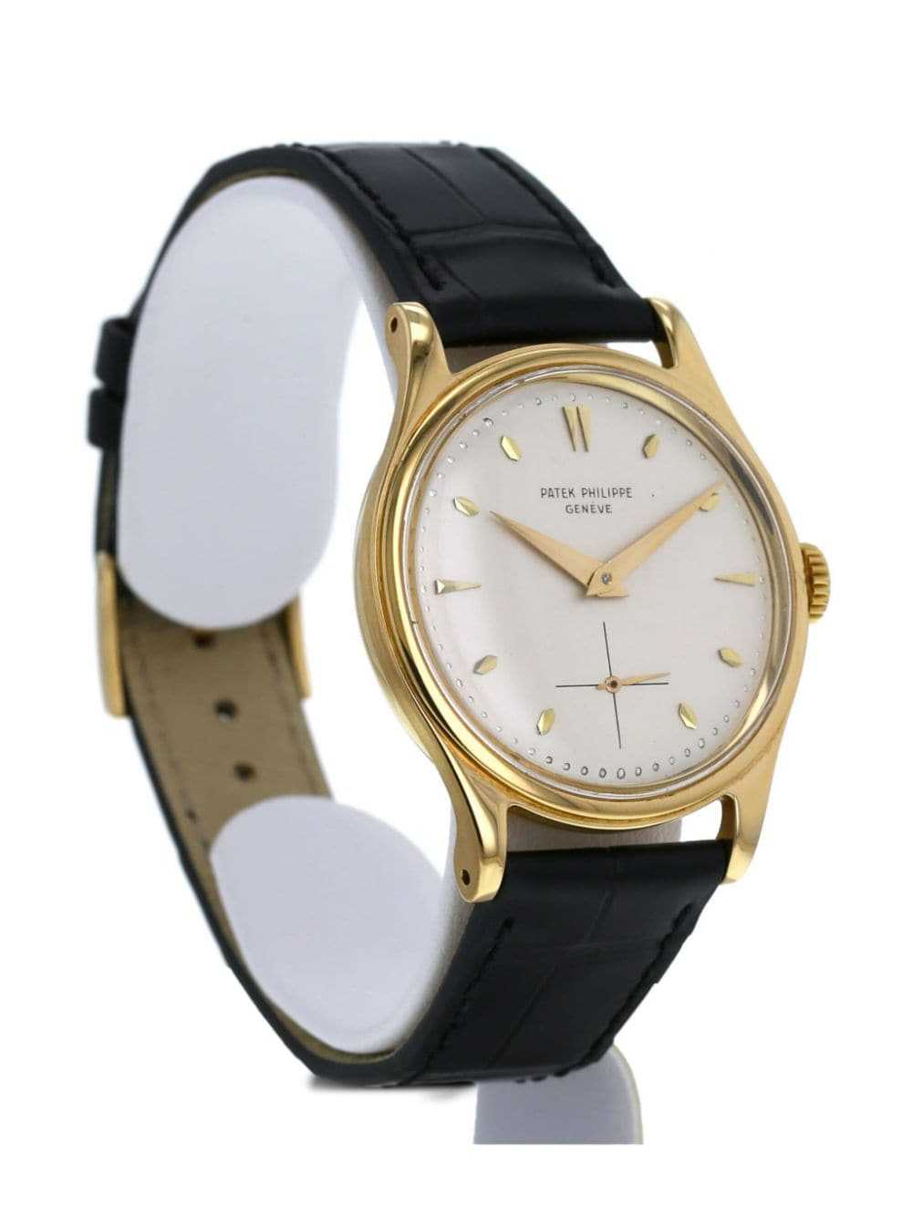 Patek Philippe 1955 pre-owned Calatrava 35mm - Wh… - image 3