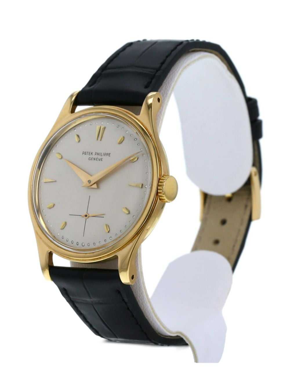 Patek Philippe 1955 pre-owned Calatrava 35mm - Wh… - image 5