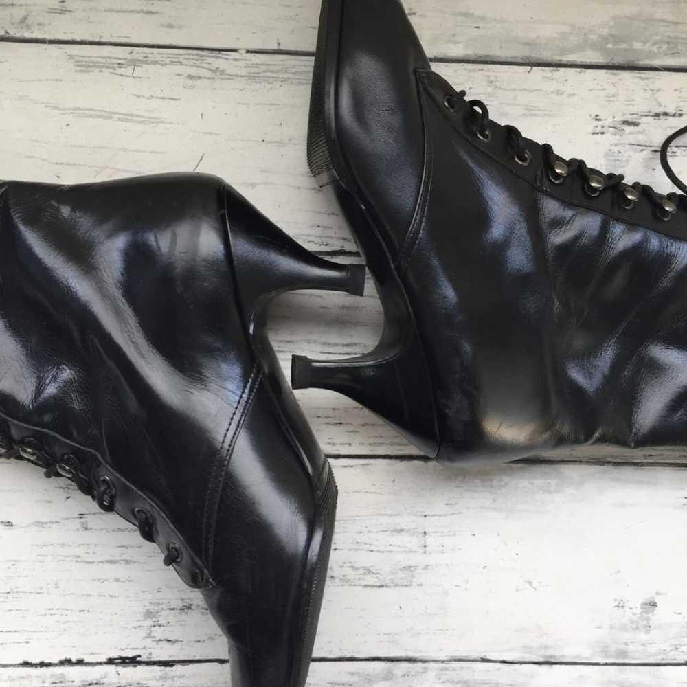 【Excellent Condition】 DIANA Diana Boots Lace-Up B… - image 10