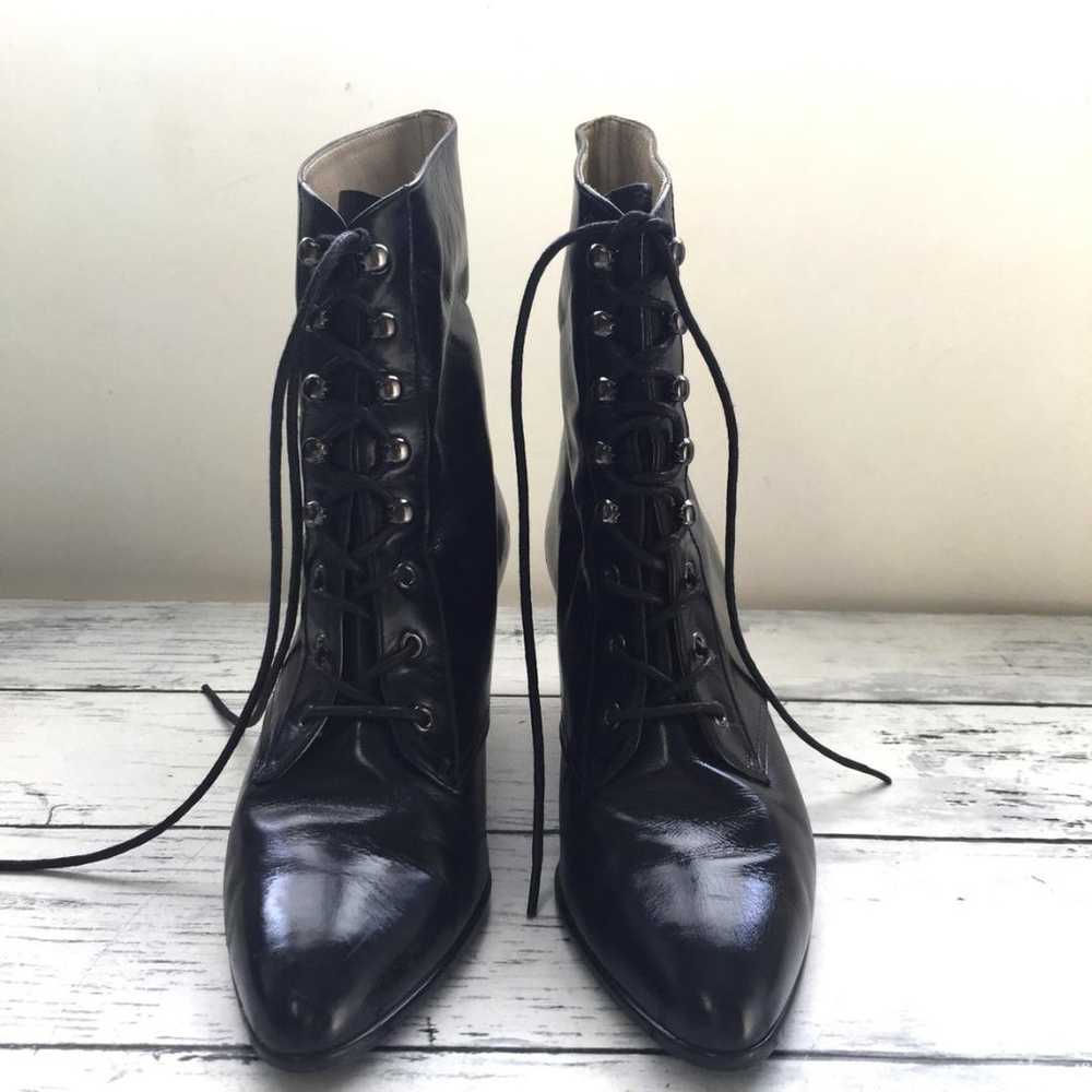 【Excellent Condition】 DIANA Diana Boots Lace-Up B… - image 2