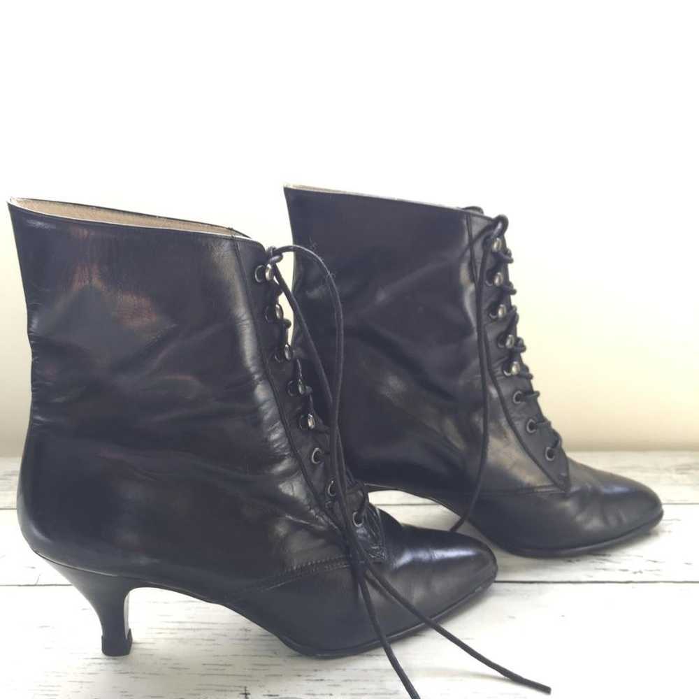 【Excellent Condition】 DIANA Diana Boots Lace-Up B… - image 7