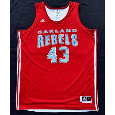 Adidas Vintage Rare Adidas Oakland Rebels 43 Jerse