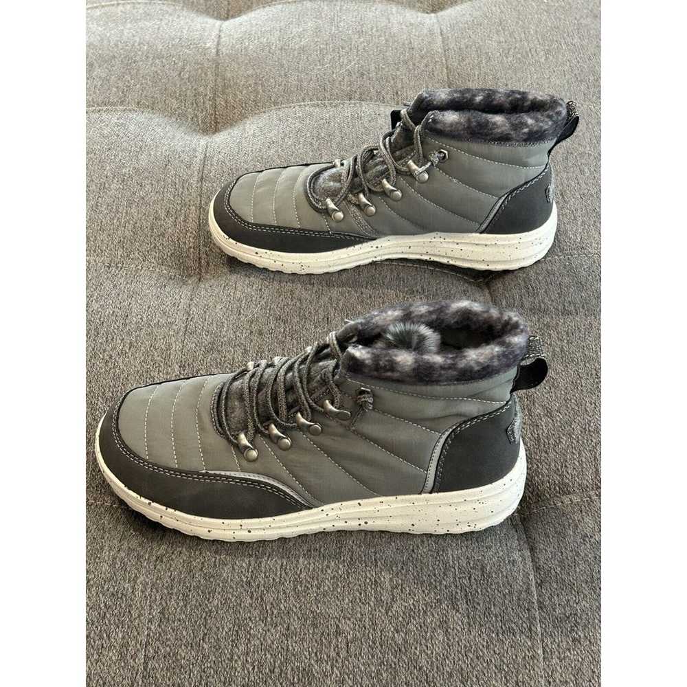 NWT Hey Dude Brandy Boots Women's 6 in Grey - image 6