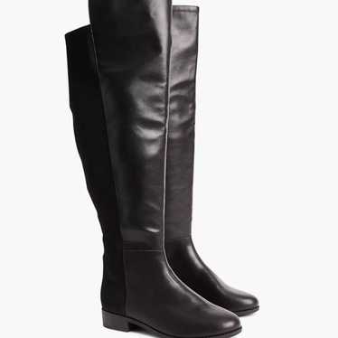 Lane Bryant Faux-Leather Over-The-Knee Boot