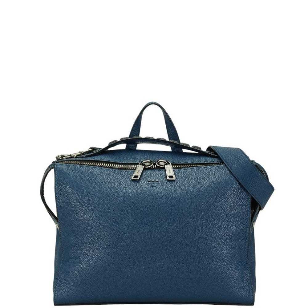 Fendi Fendi Fendi Leather Business Bag 7VA400 Lea… - image 1