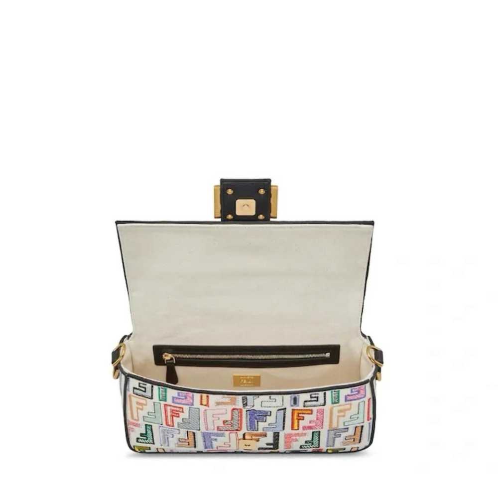 Fendi Baguette cloth crossbody bag - image 5