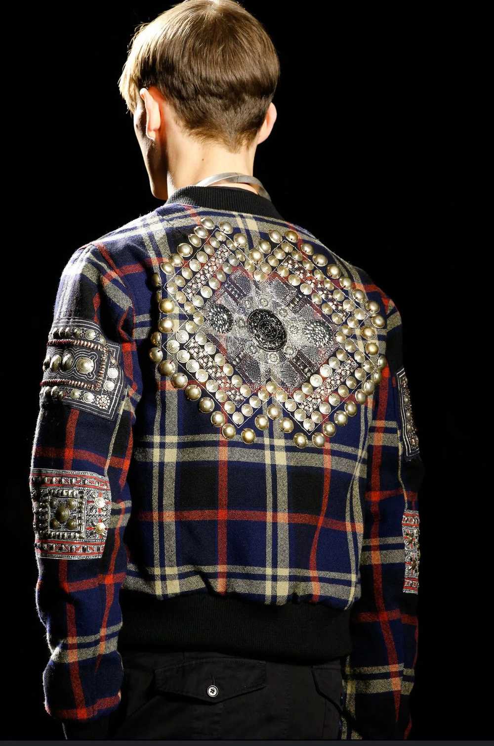 Dries Van Noten Dries Van Noten reversible bomber… - image 3