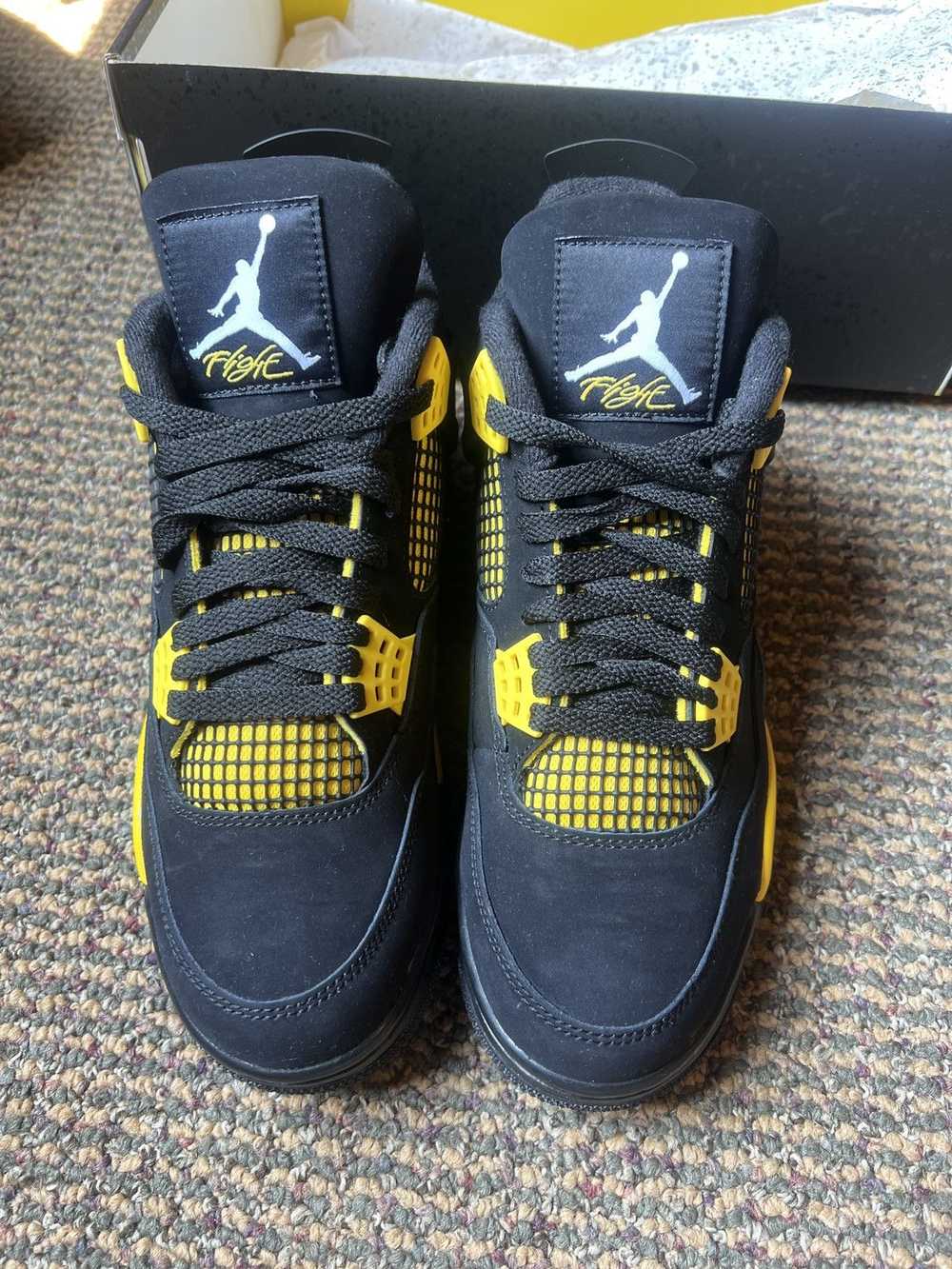 Jordan Brand × Nike jordan retro 4 thunder - image 3