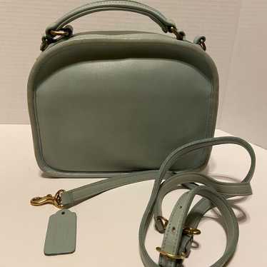 Vintage Coach Lunchbox Aqua #9991