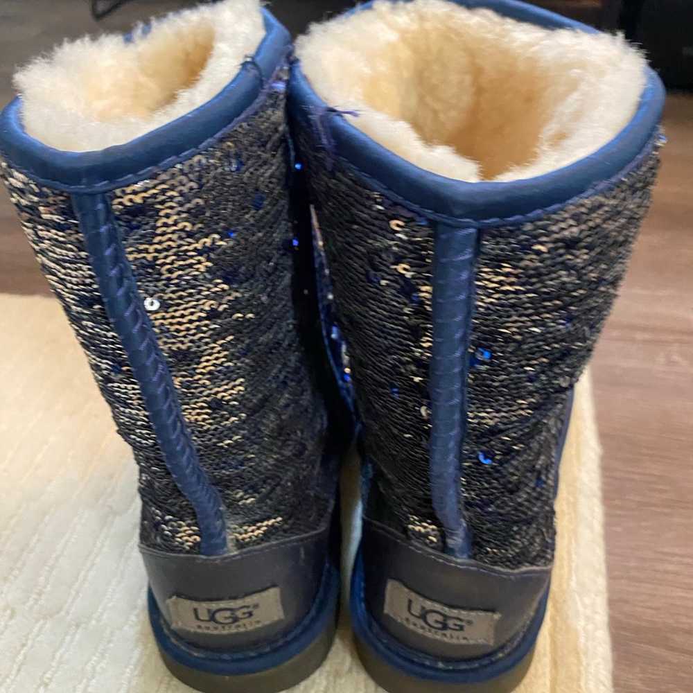 Ugg sequined women’s boots  size 8 - image 2