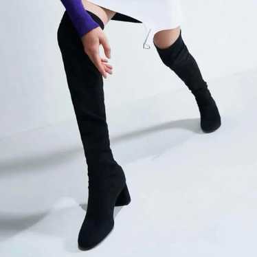 CHARLES & KEITH Textured Over-the-Knee Boots 23.5… - image 1