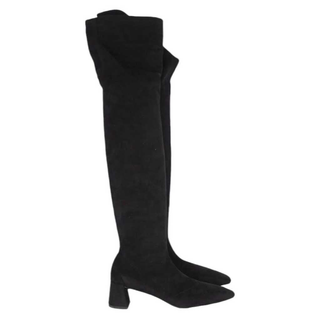 CHARLES & KEITH Textured Over-the-Knee Boots 23.5… - image 4