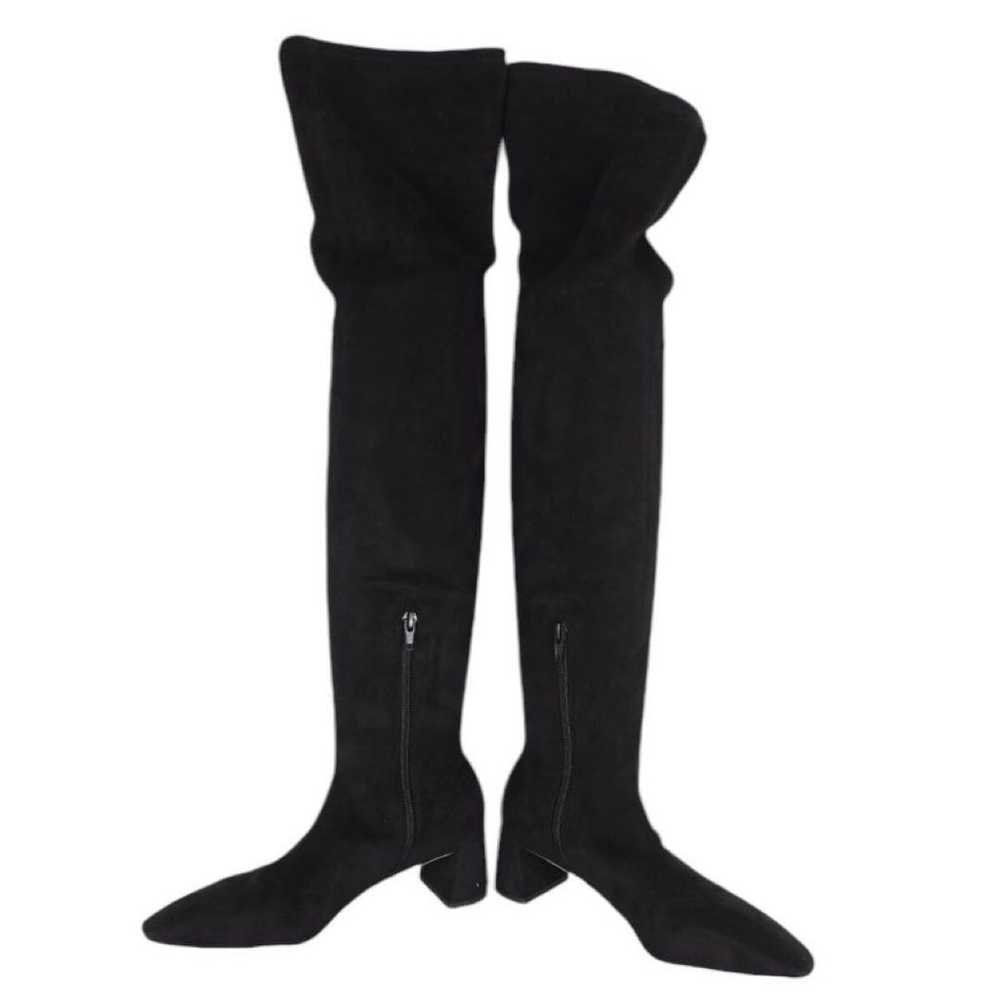 CHARLES & KEITH Textured Over-the-Knee Boots 23.5… - image 6