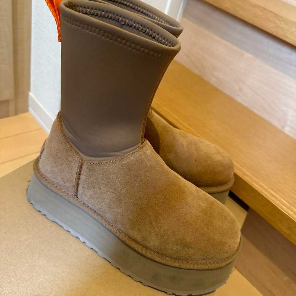 UGG Brown Suede Short Boots - image 3