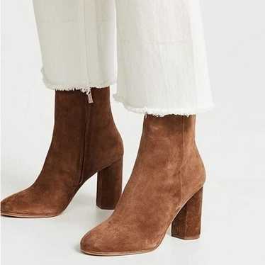 Joie LARA Suede Ankle Heeled Boot | Canyon - image 1