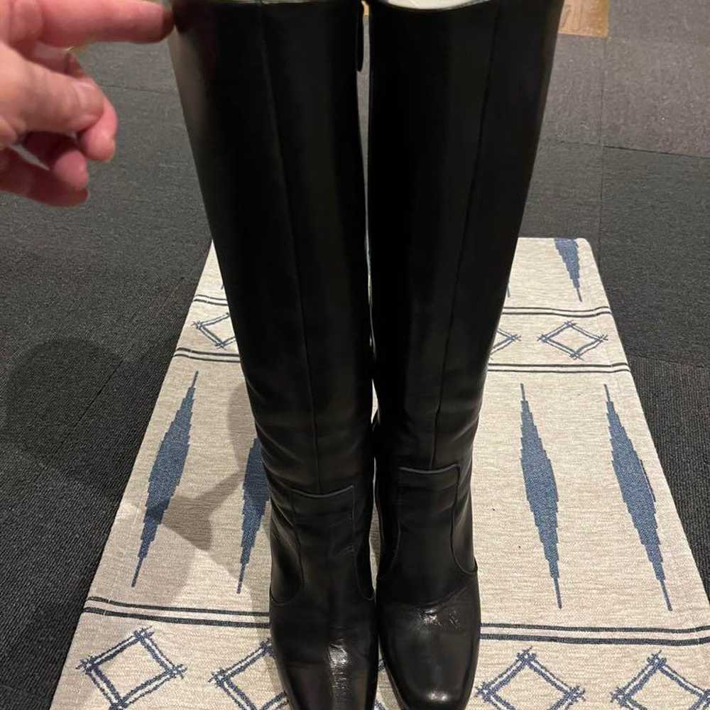 Excellent condition Max Mara long boots black. - image 2