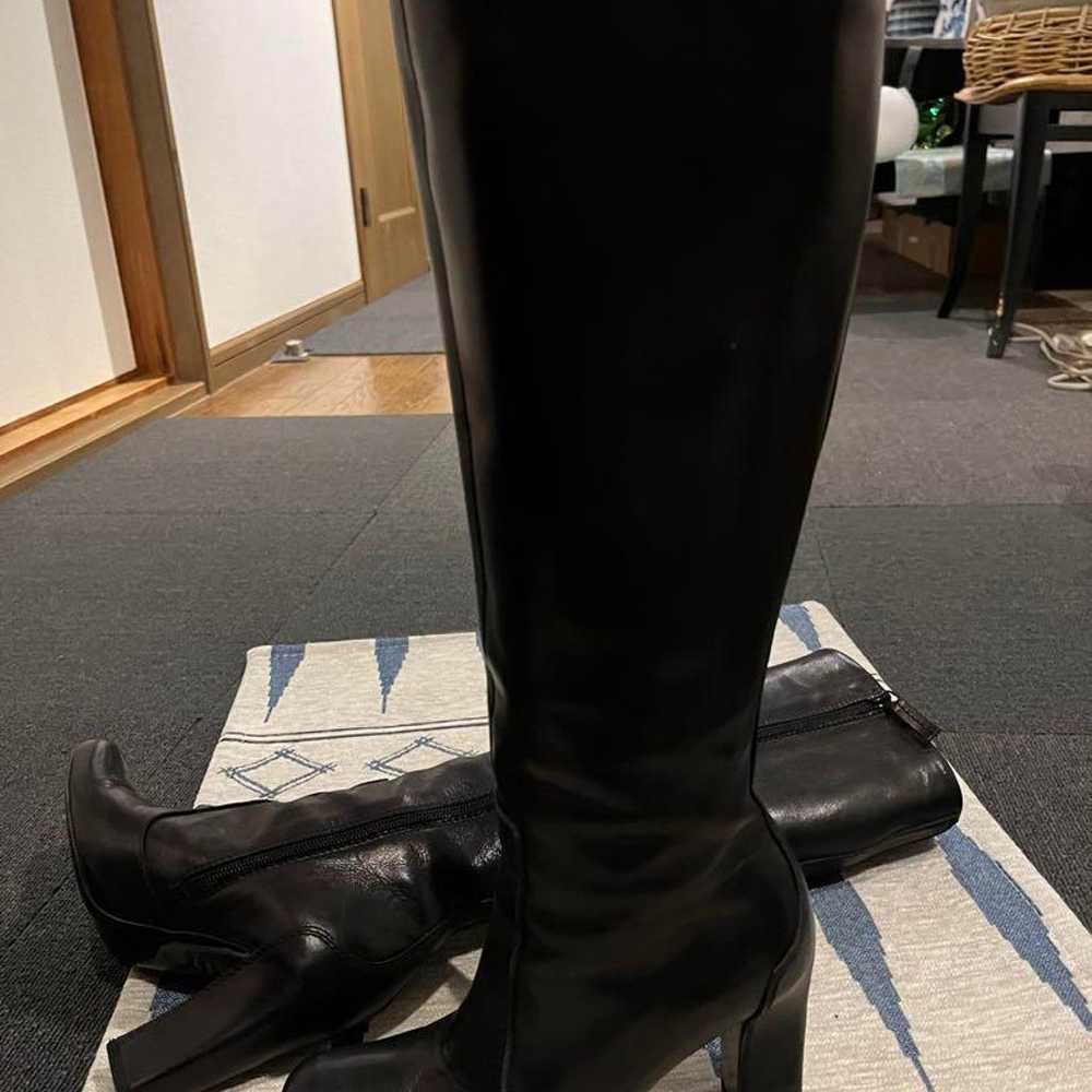 Excellent condition Max Mara long boots black. - image 3