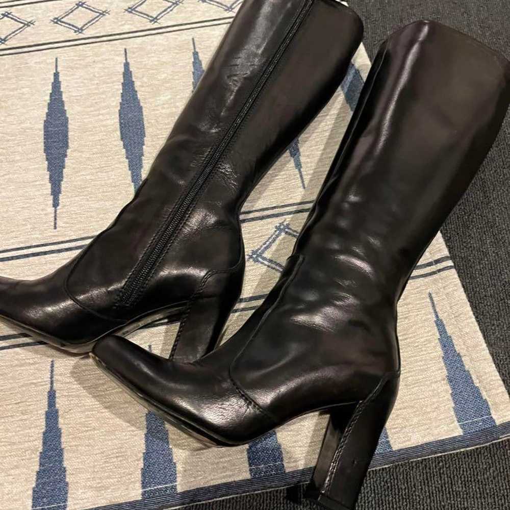 Excellent condition Max Mara long boots black. - image 4