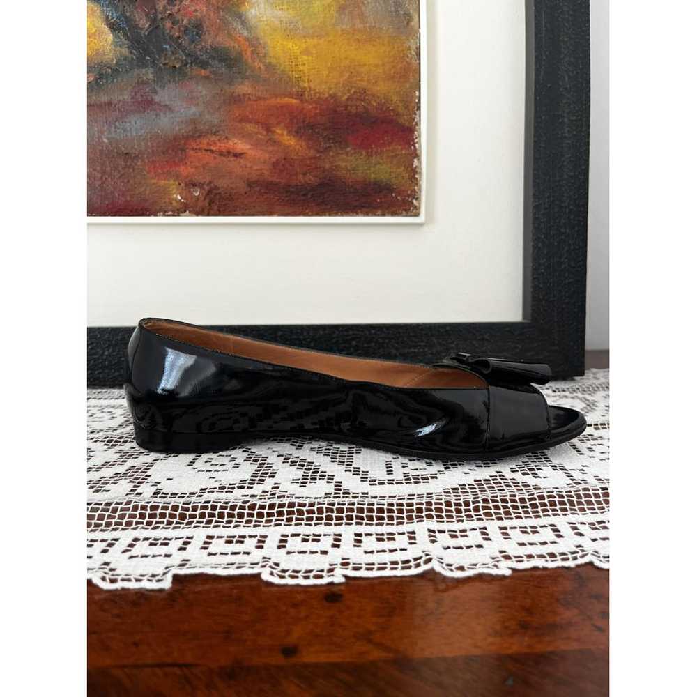 Max Mara Patent leather ballet flats - image 3