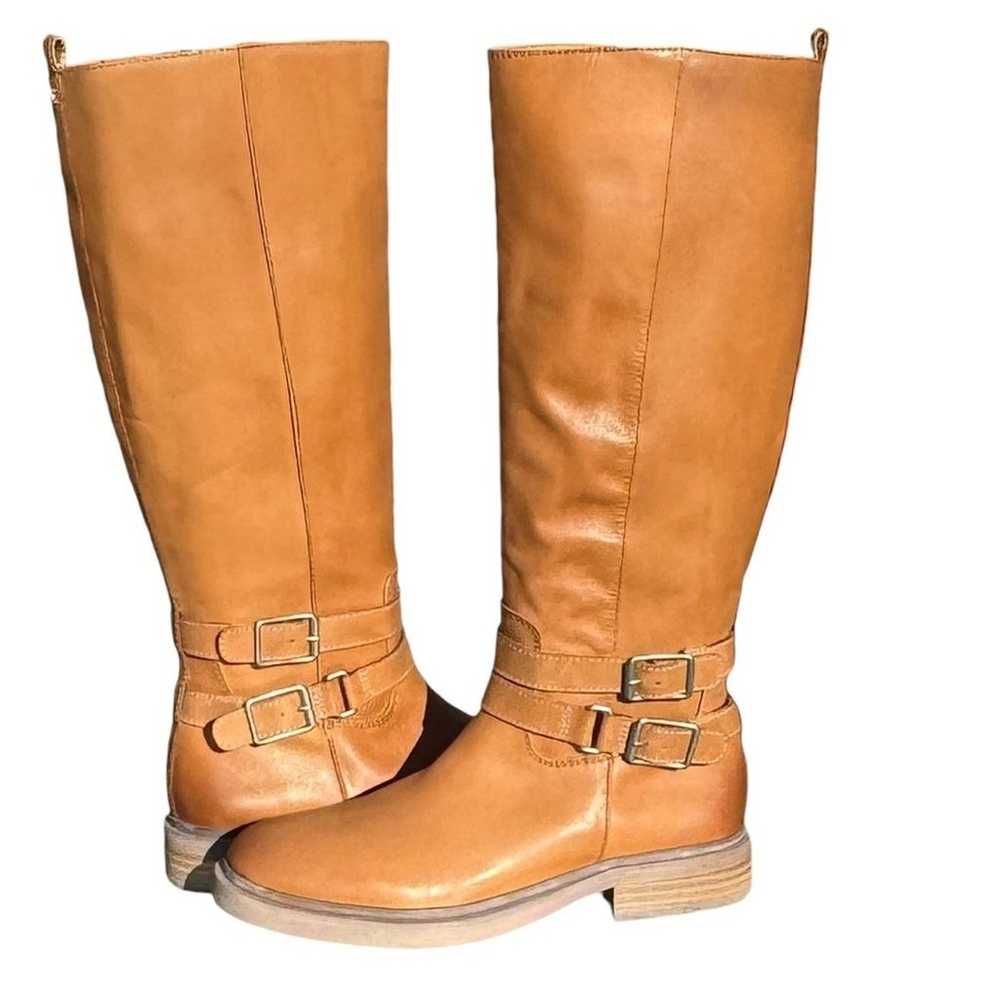 New Sam Edelman Freda Leather Riding Boots Sz 9 N… - image 3