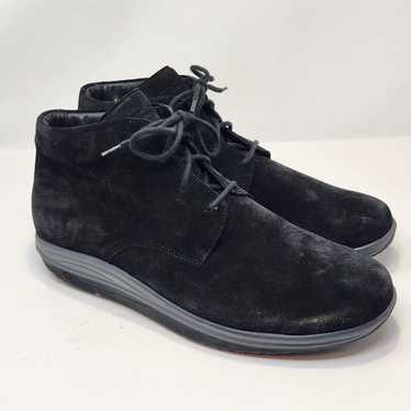 Ganter Womens Gisa Black Suede Chukka Ankle Boots… - image 1