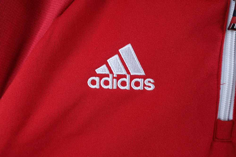 Adidas × Vintage Adidas MLS Red Bull Soccer Half … - image 5