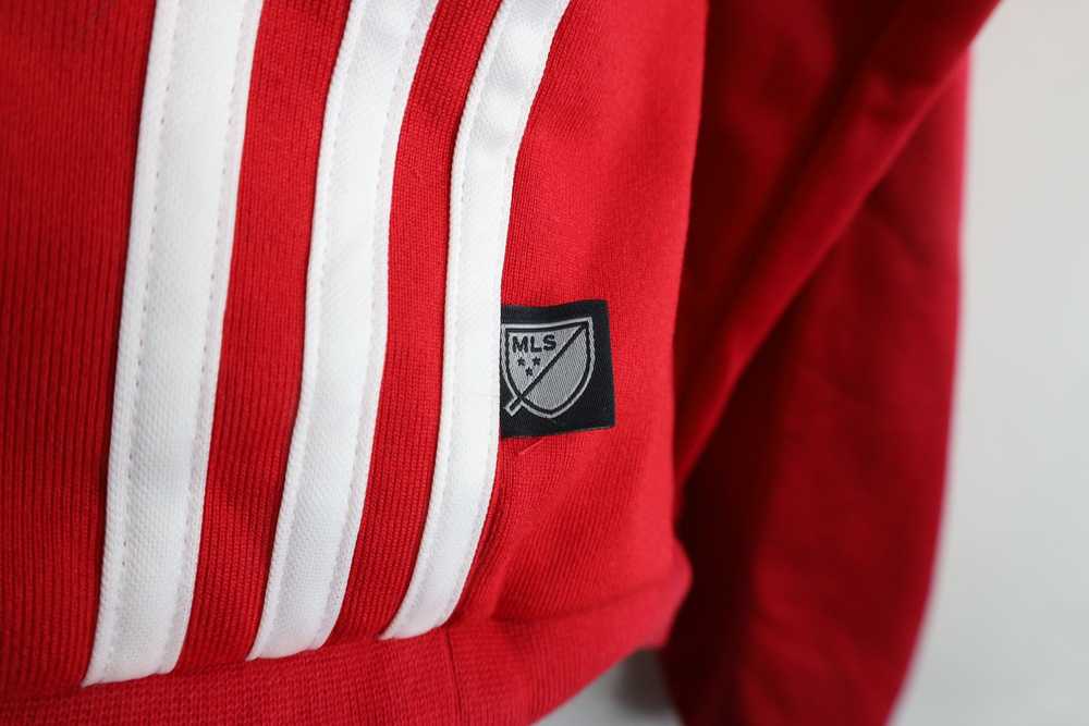 Adidas × Vintage Adidas MLS Red Bull Soccer Half … - image 7